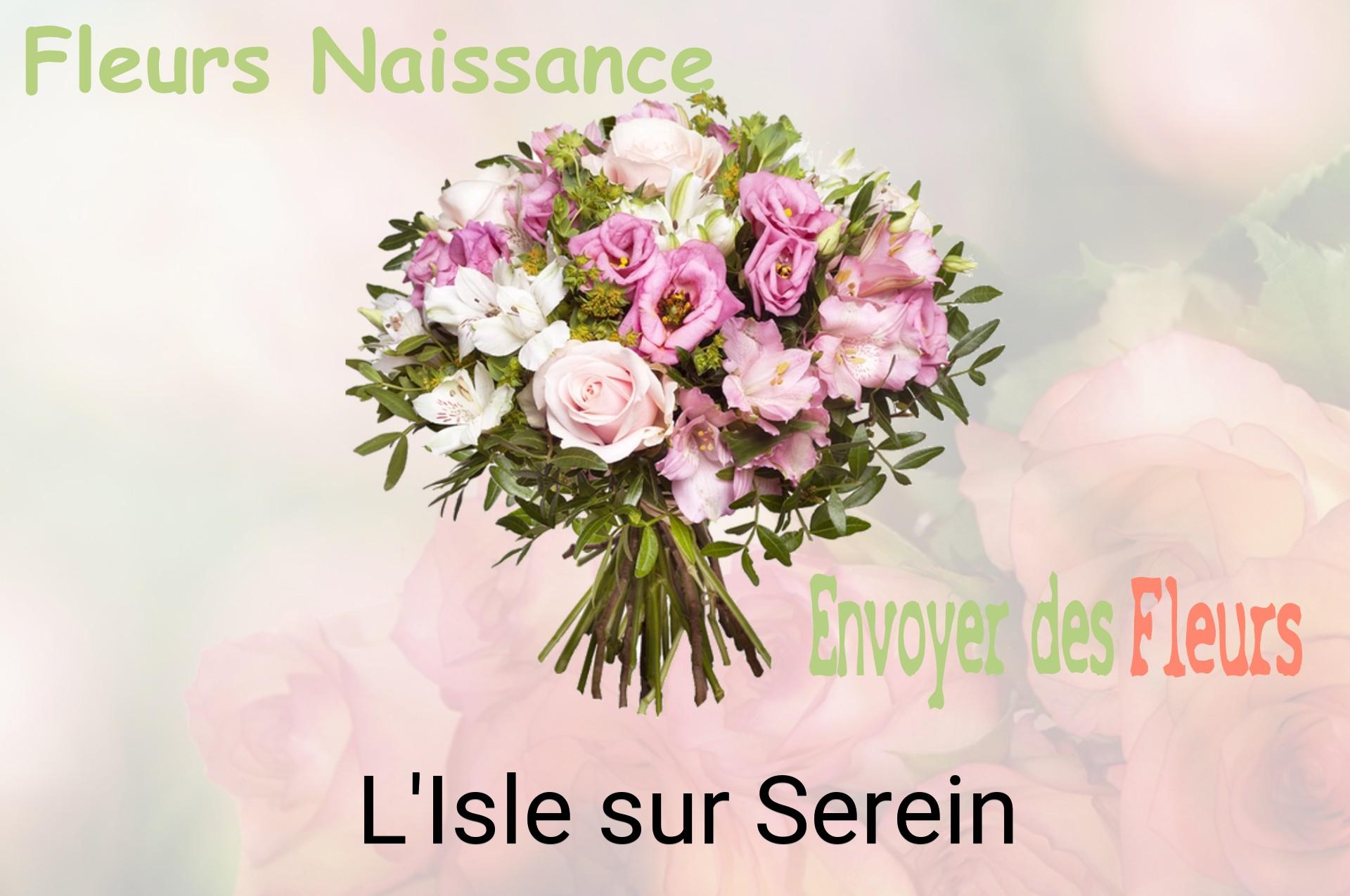 Bouquet de fleurs de naissance livré à L'Isle-sur-Serein